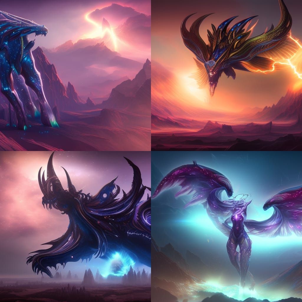 Celestial Beast Astra: Fantasy Concept Art