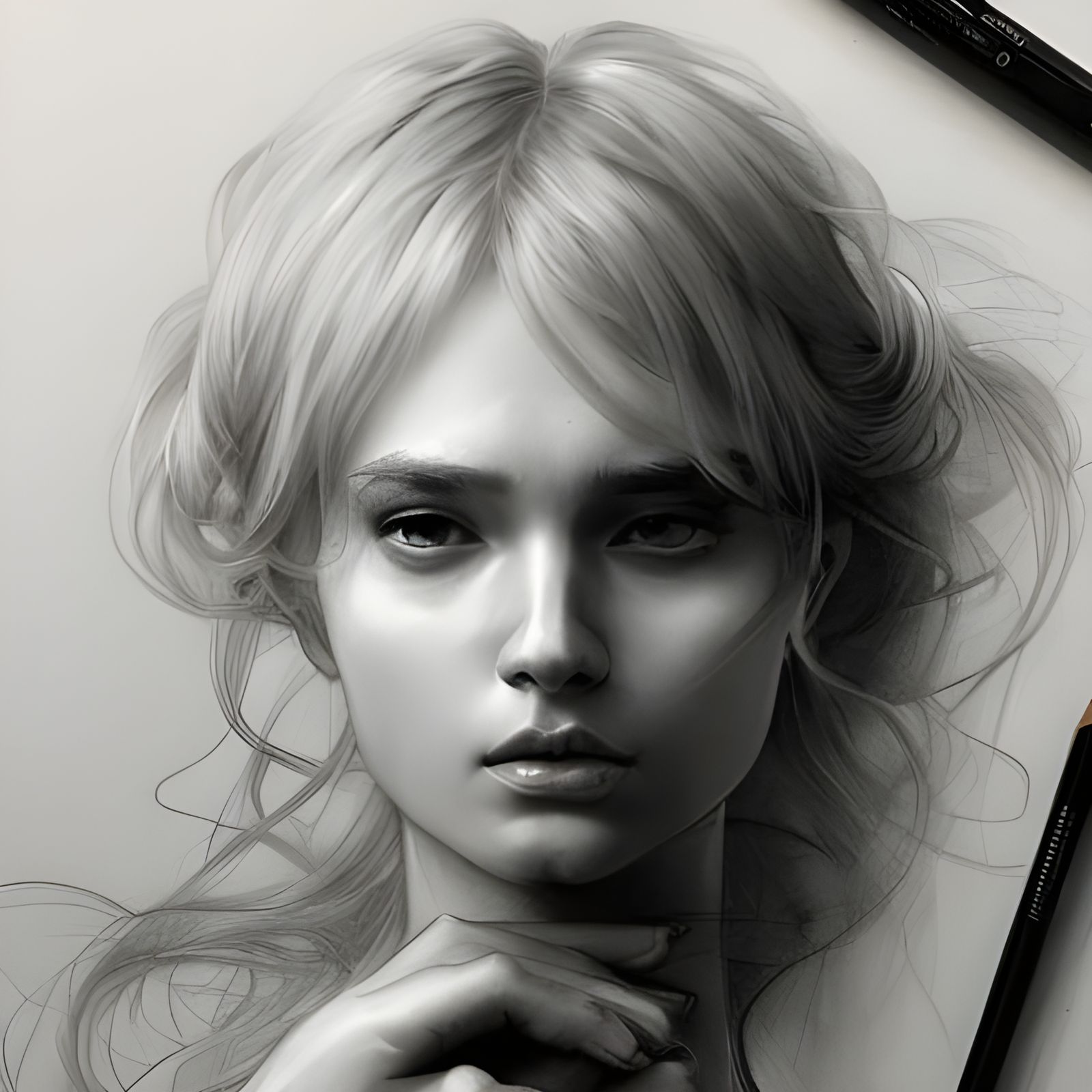 Realistic Pencil Portrait of Keith Bennett