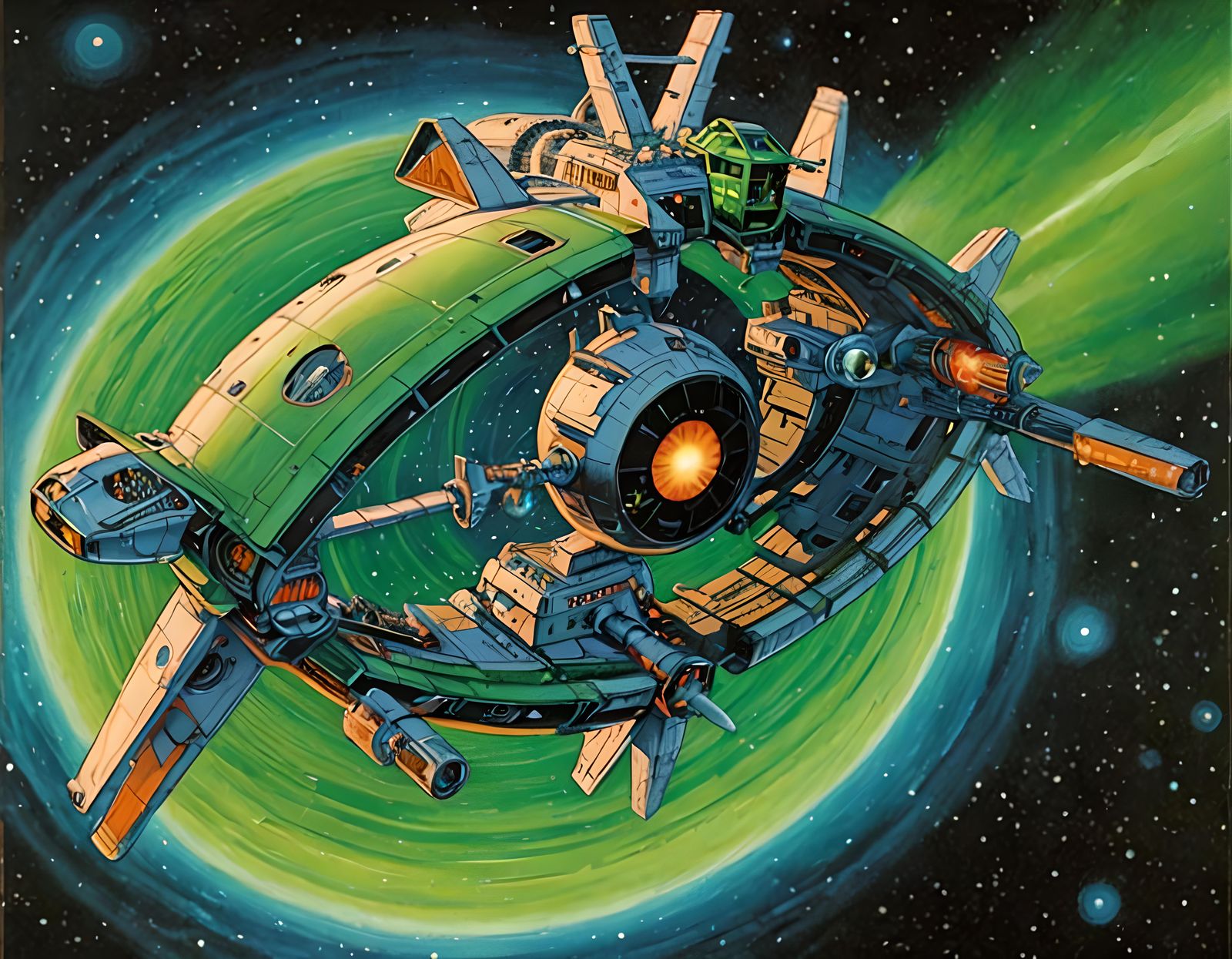 The Odyssey from the animated series "Ulysses 31"