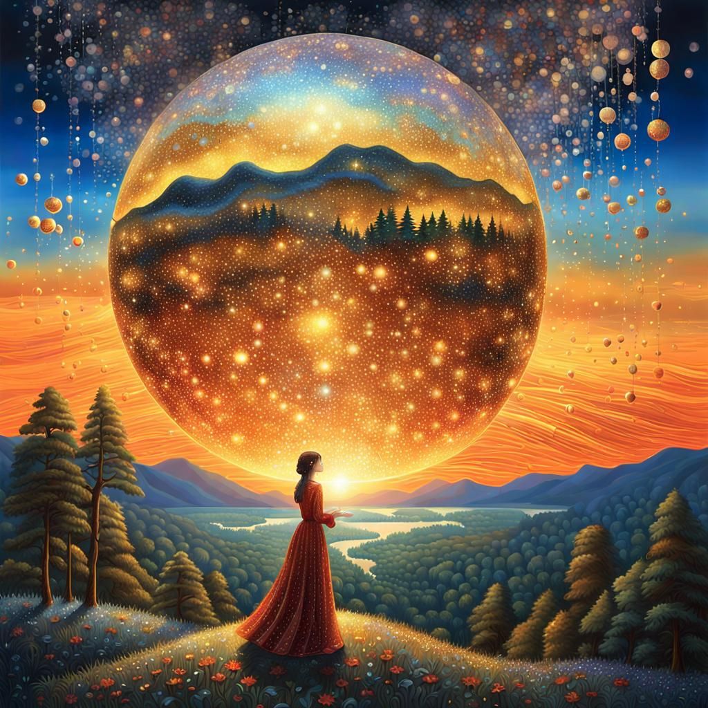 Sparkling Sunset Hybrid in Magical Network