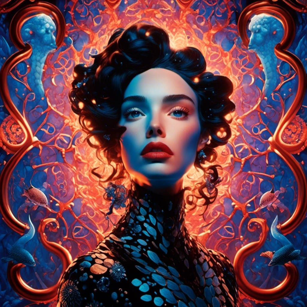 Artist Seeks Absolution Under Flickering Black-Light