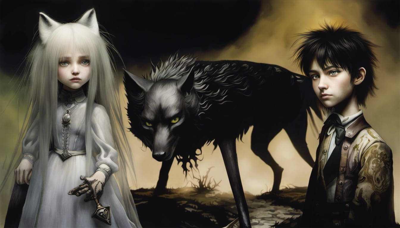 Eerie Swamp Landscape Reflection