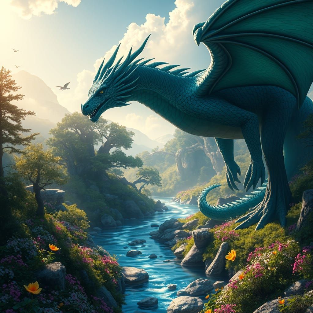 Dragon Guardian of Emerald Valley