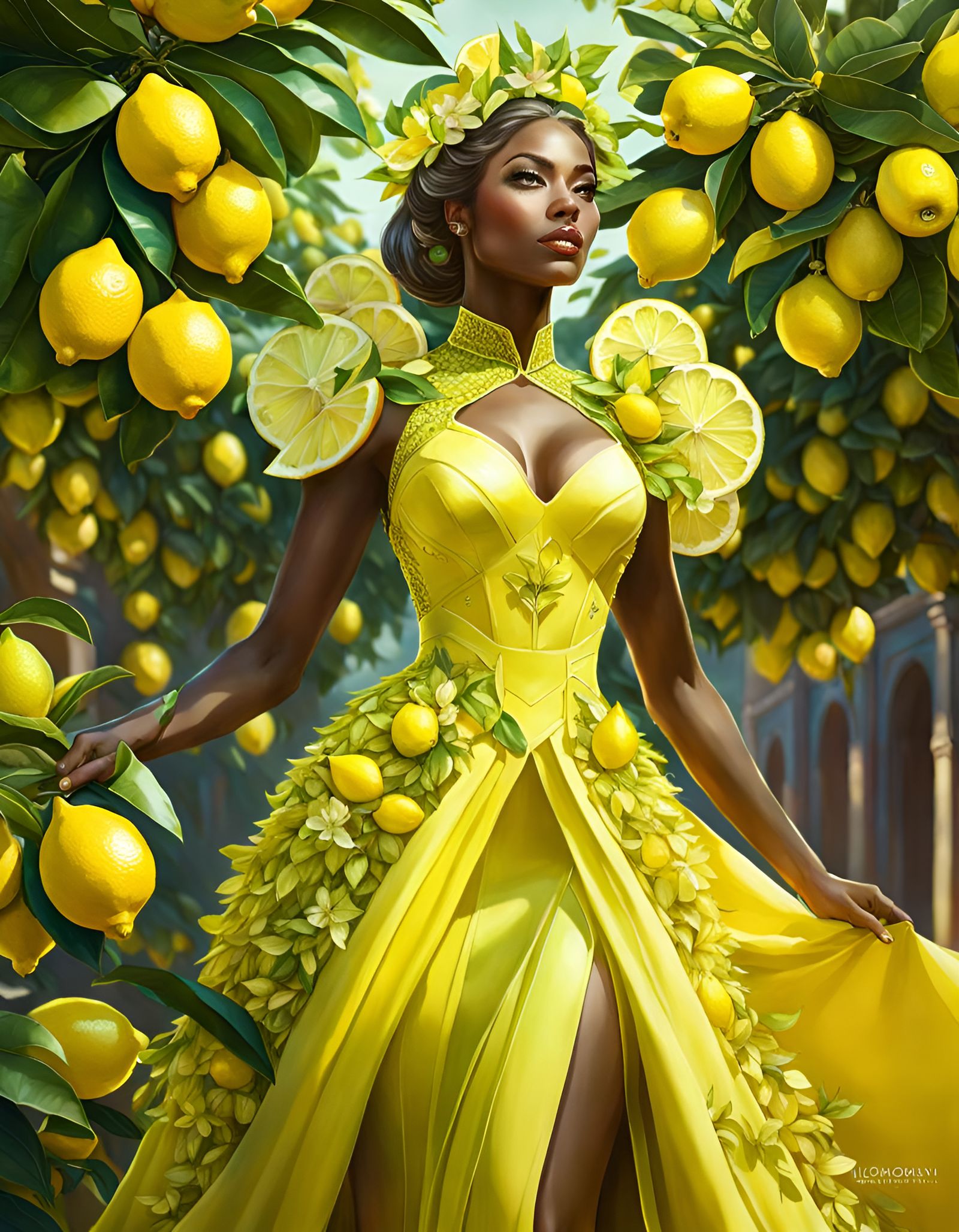 Lemon Dress