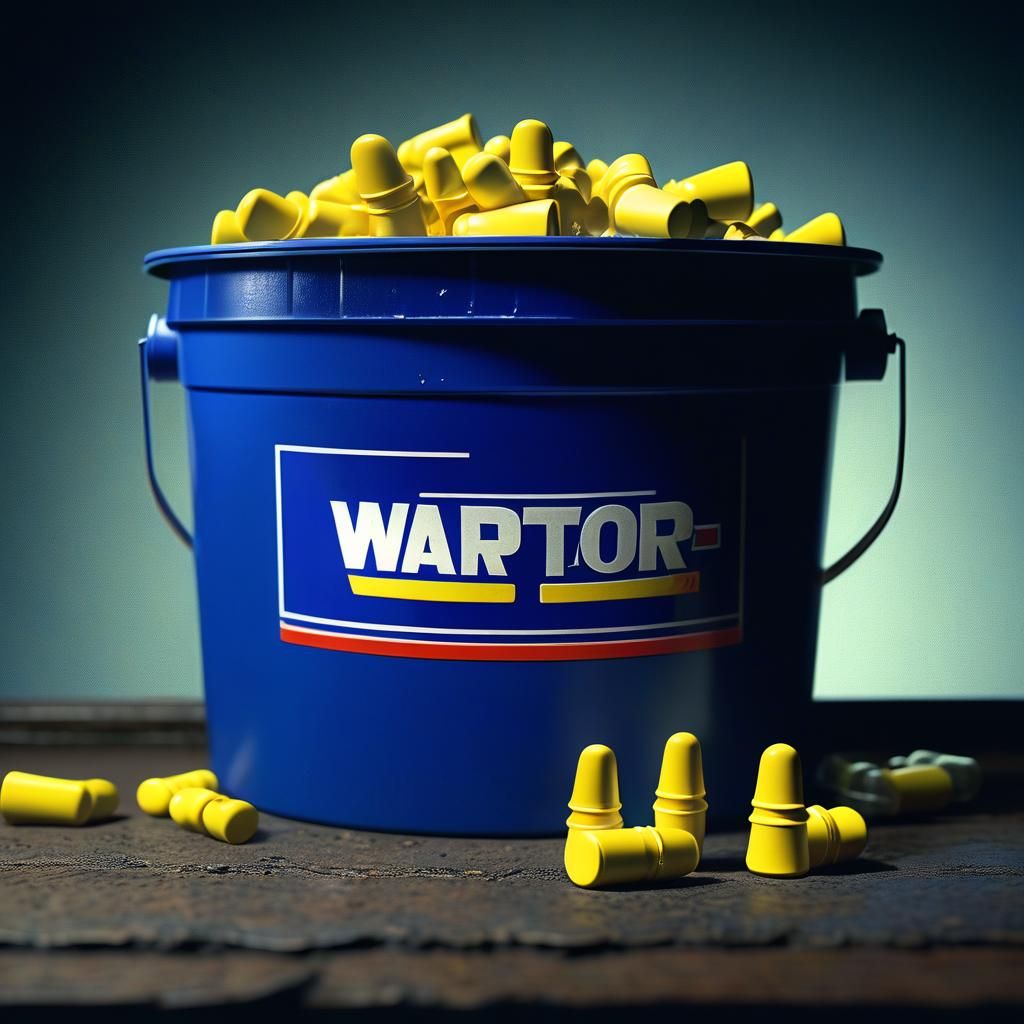 Surreal Still Life: Human Senses and Industrial Elements