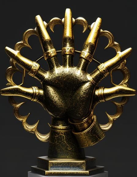 Imposing Thousand Hands Statue