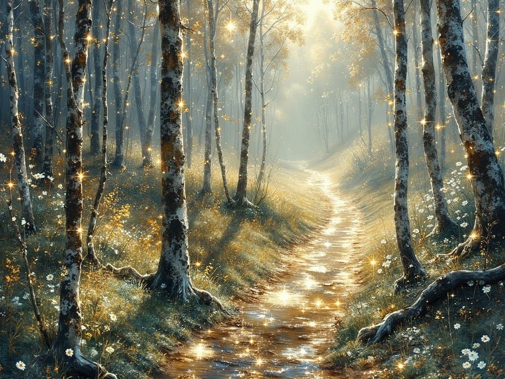 Shimmering path