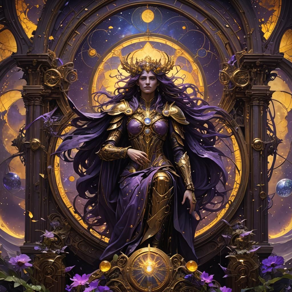 Cosmic Judgement Day: Dark Fantasy Concept Art