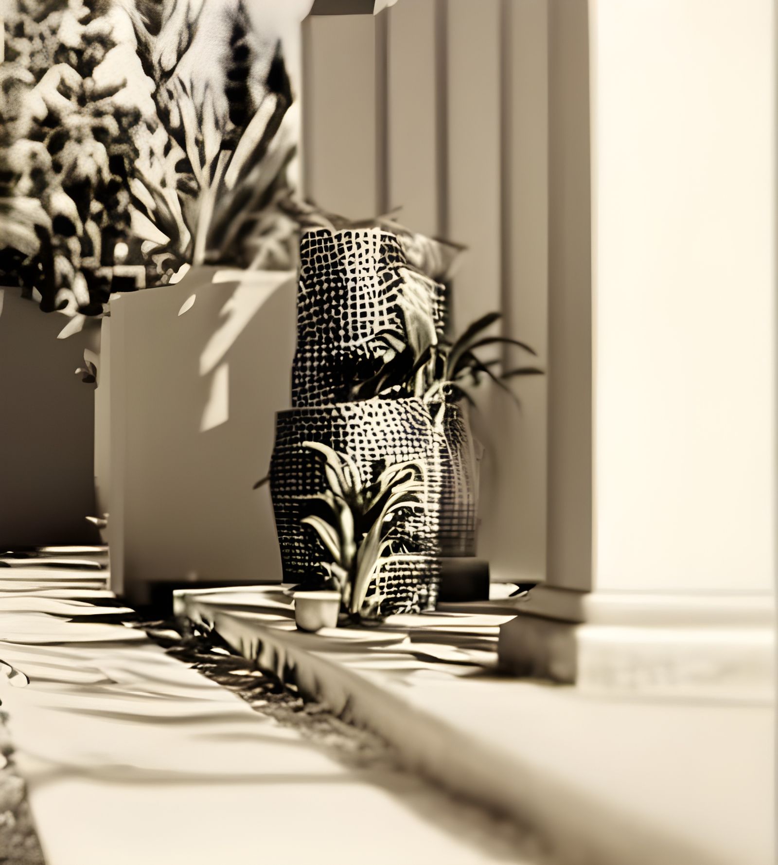 Lush Greenery Generated by AI