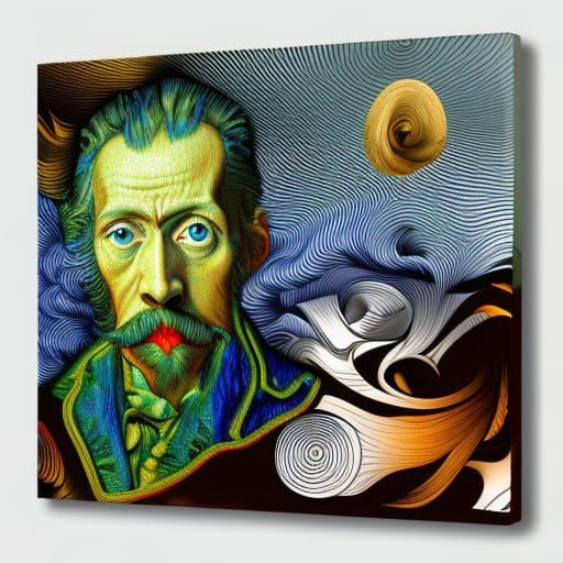 WLOPin the Metaverse  with Van Gough  and Dali