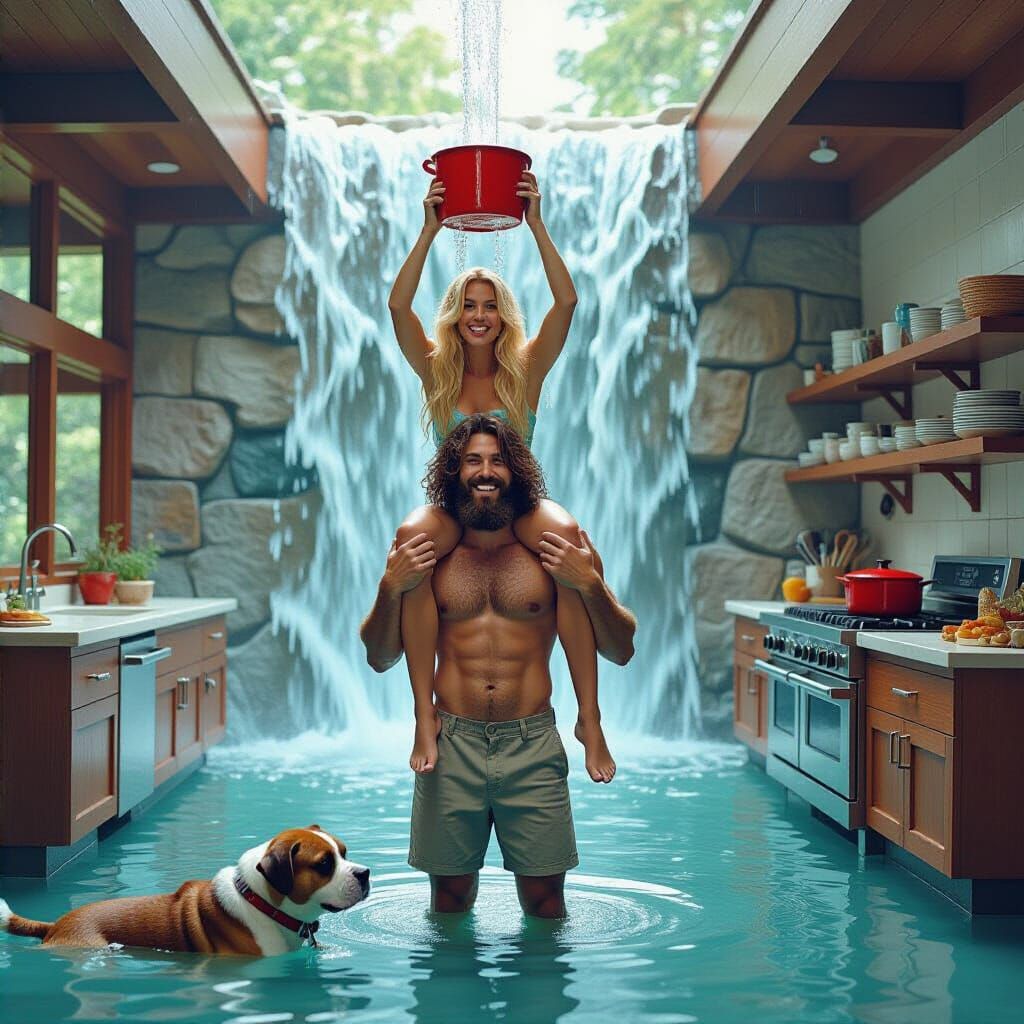 🎶La, la, laaala,🎶 la laa laa,🎶, ’Cause the Waterfall