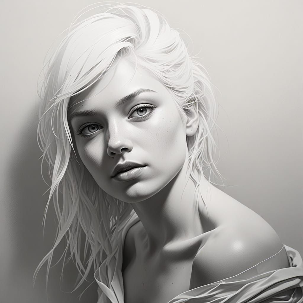 A Portrait in White
