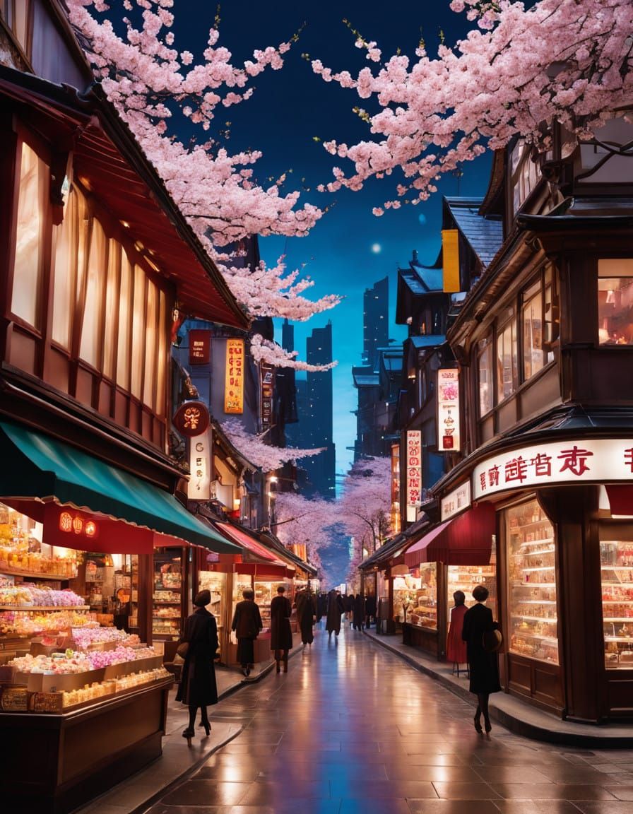 city street, fungus, blissful