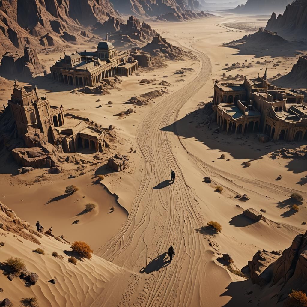 Fantastical Landscape: Life's Journey in Matte Painting Styl...