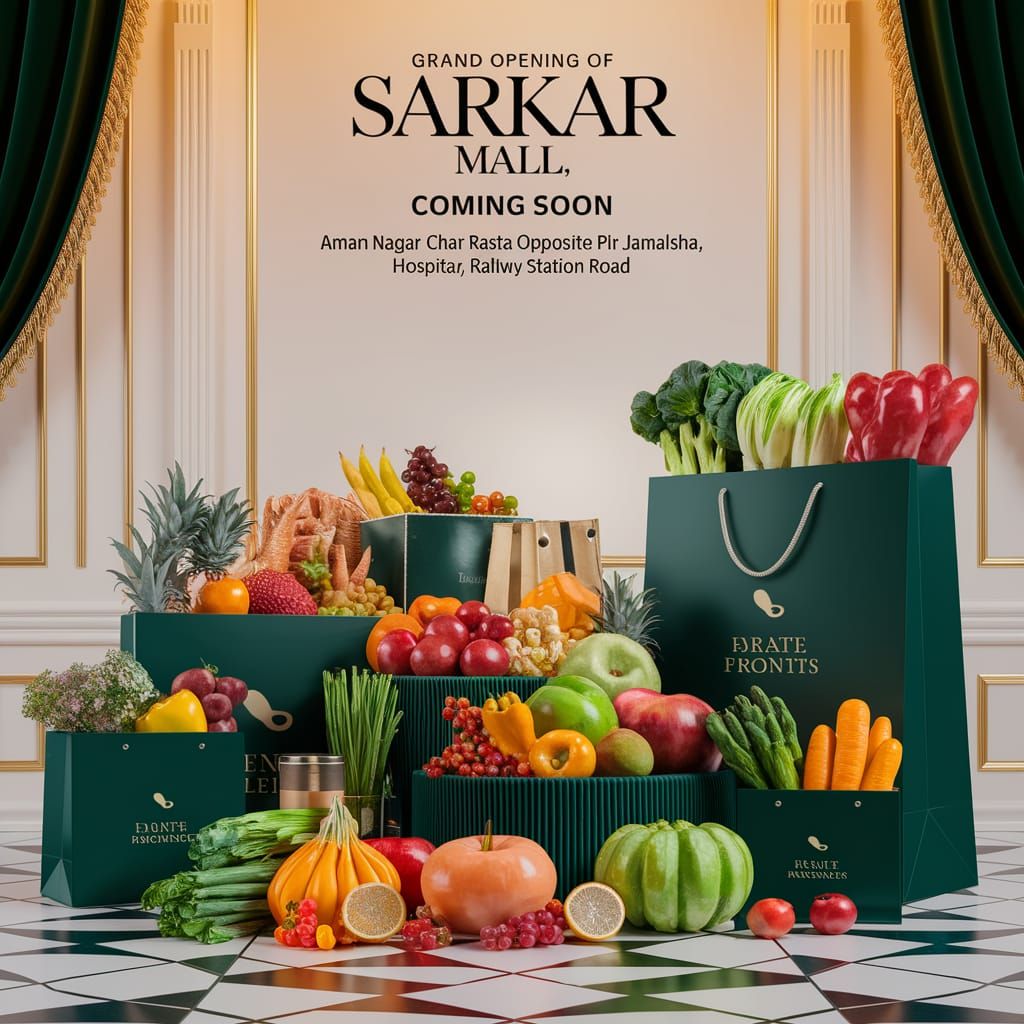 Grand Opening of Sarkar Mall: A Captivating Photograph