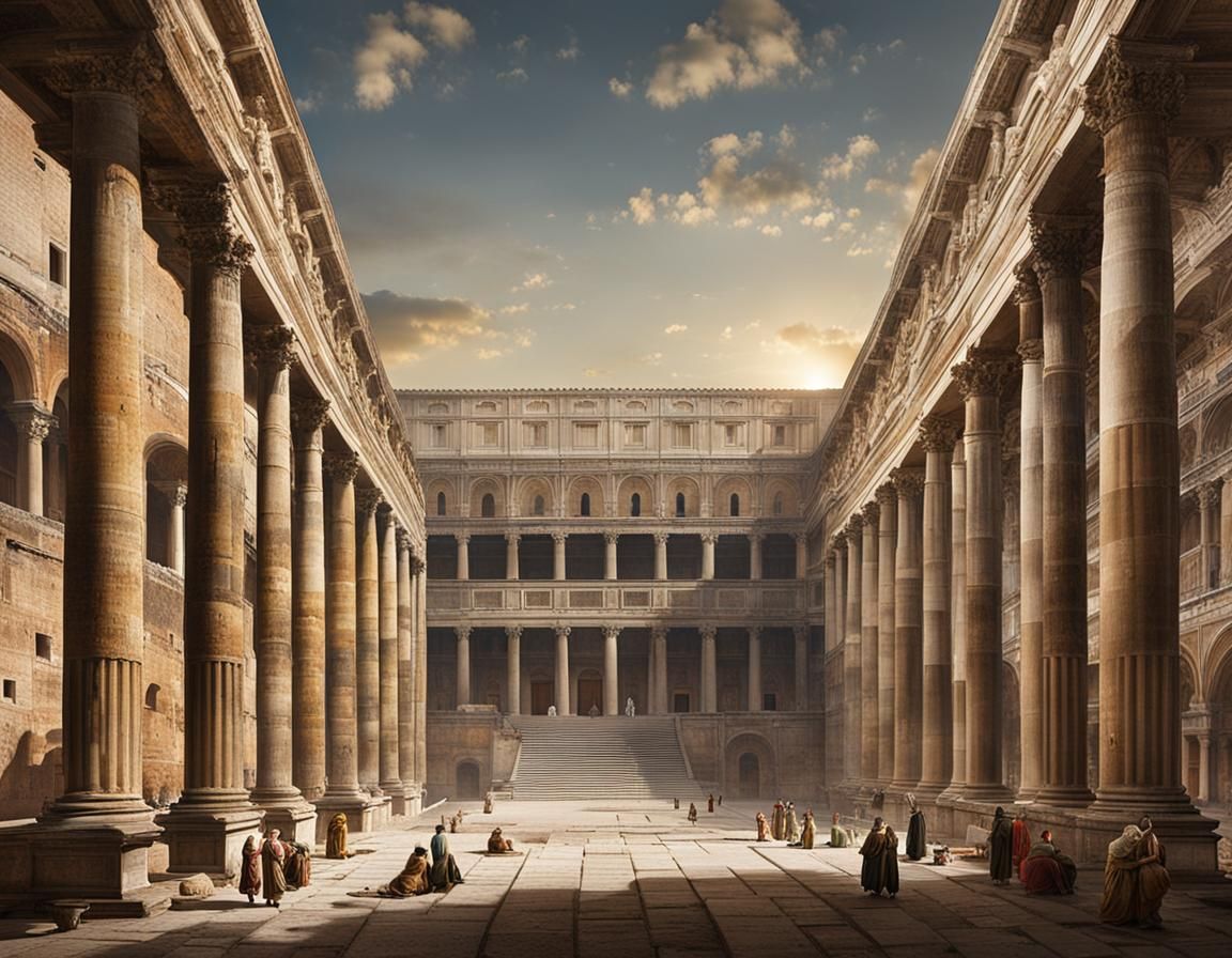 Ancient Roman Palaces Architecture
