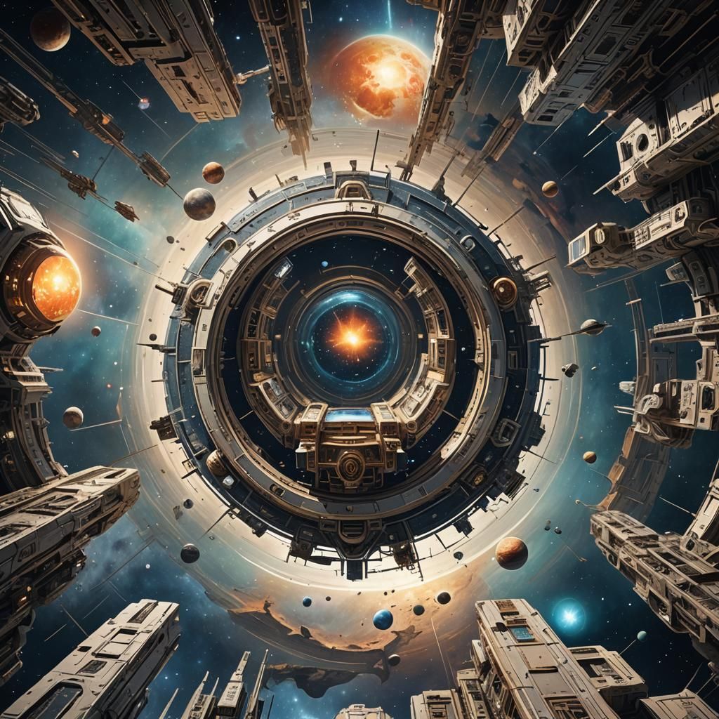 Hyperrealistic Space Face: A Search for Meaning