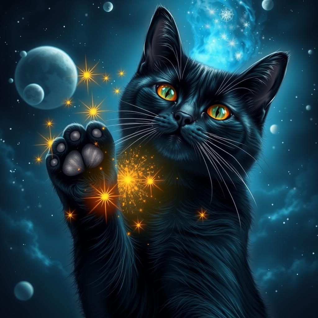Mystic Cat's Paw of the Universe