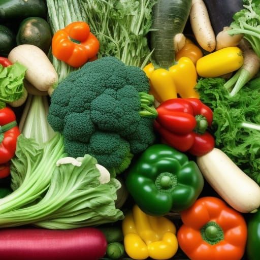 A Simple Pile of Vegetables