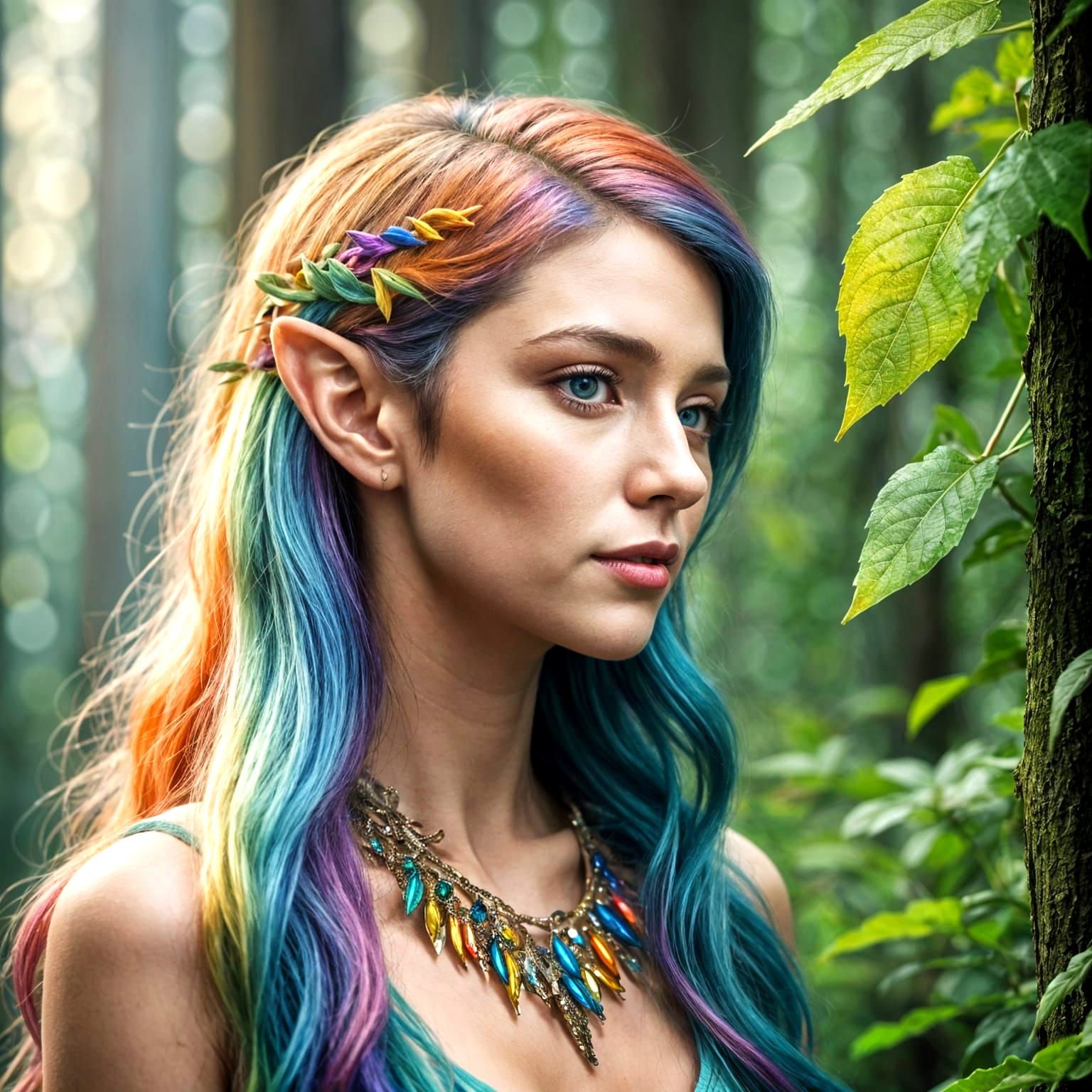 Rainbow Elf Mademoiselle
