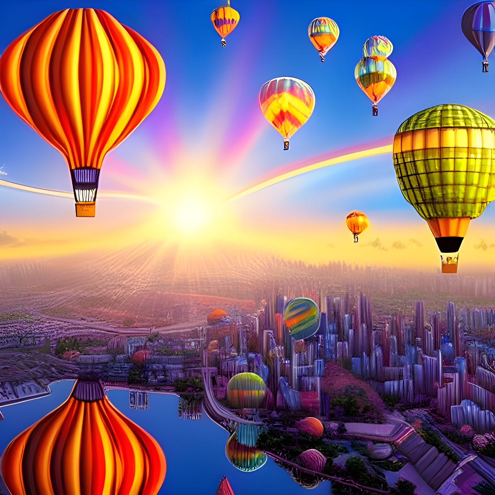 Balloon city