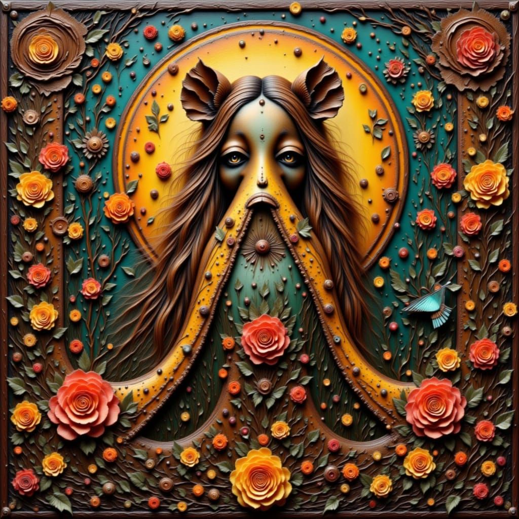 Untamed Beauty Portrait