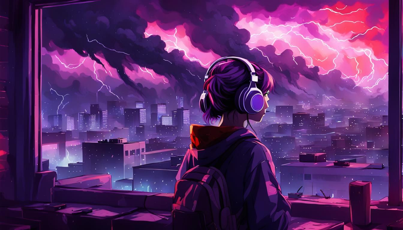 Lofi Girl and the apocalypse...