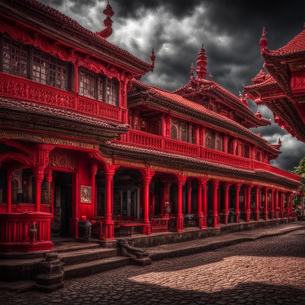 Hyperrealistic Red Lollipop in Cinematic HDR