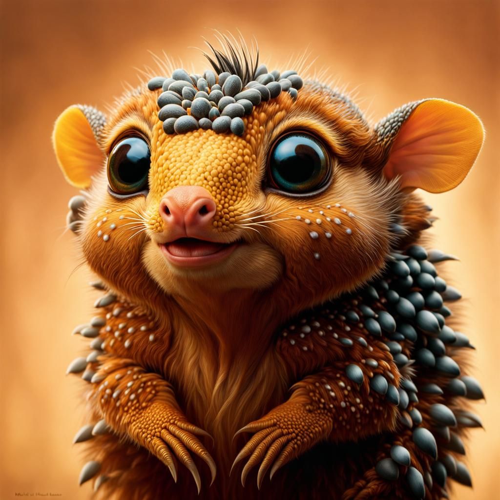 A Cinematic Creature Portrait in Intricate Detail