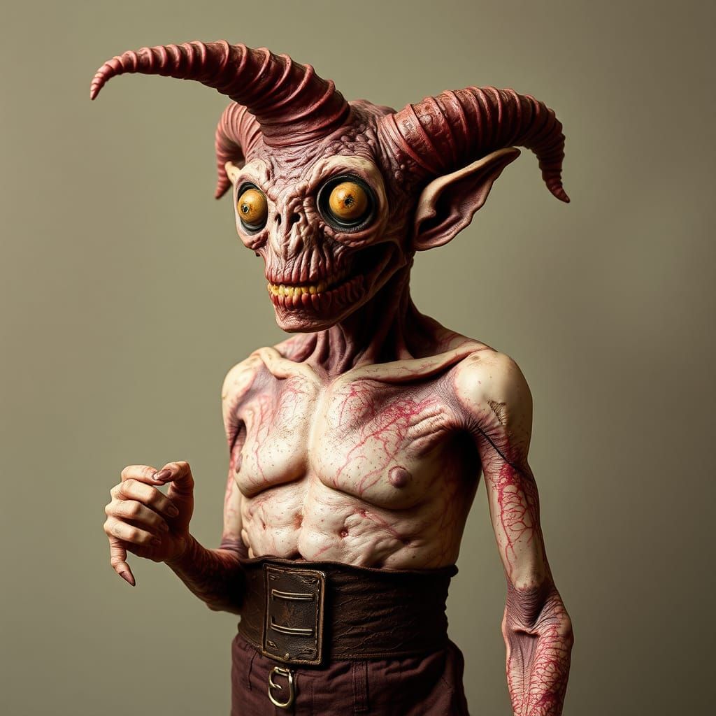 Surreal Horror Figure by Mad Magazine Artists