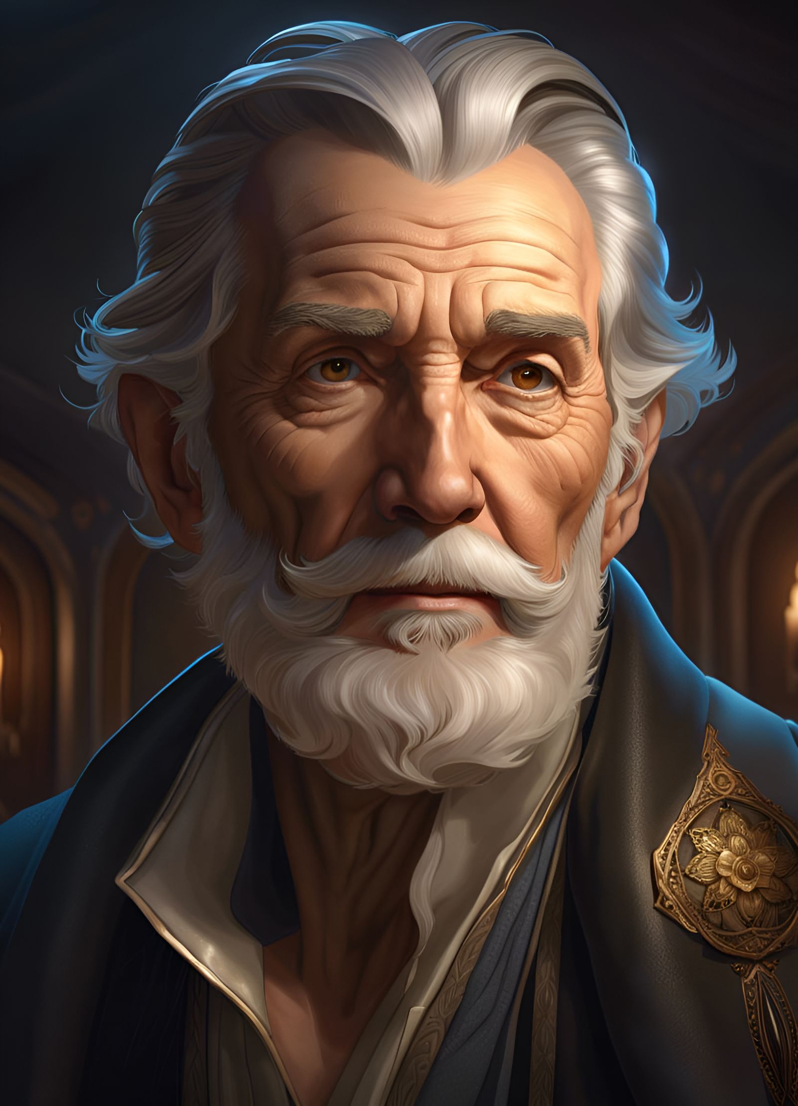 215-Compassionate 80-year-old caucasian male- 2515