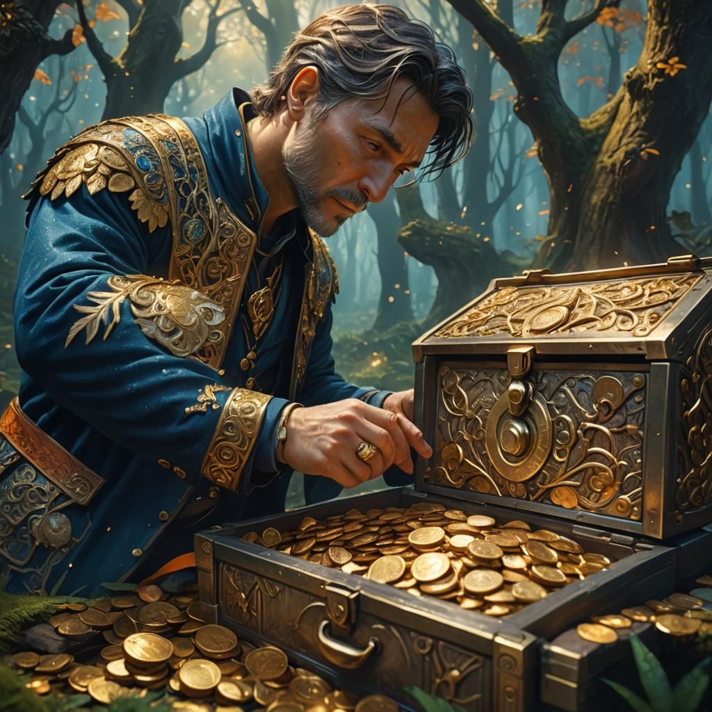 Mystical Forest: Business Owner Unlocks Golden Treasure