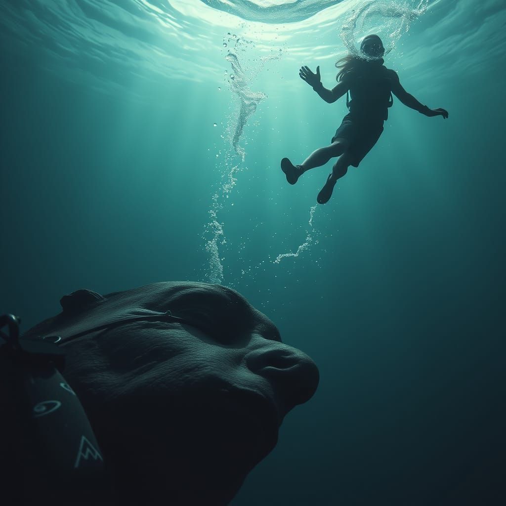 Daring Dive into Despair: A Dark Abyss