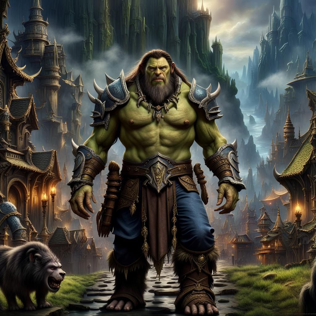 Epic Warcraft Cinematic Digital Matte Painting