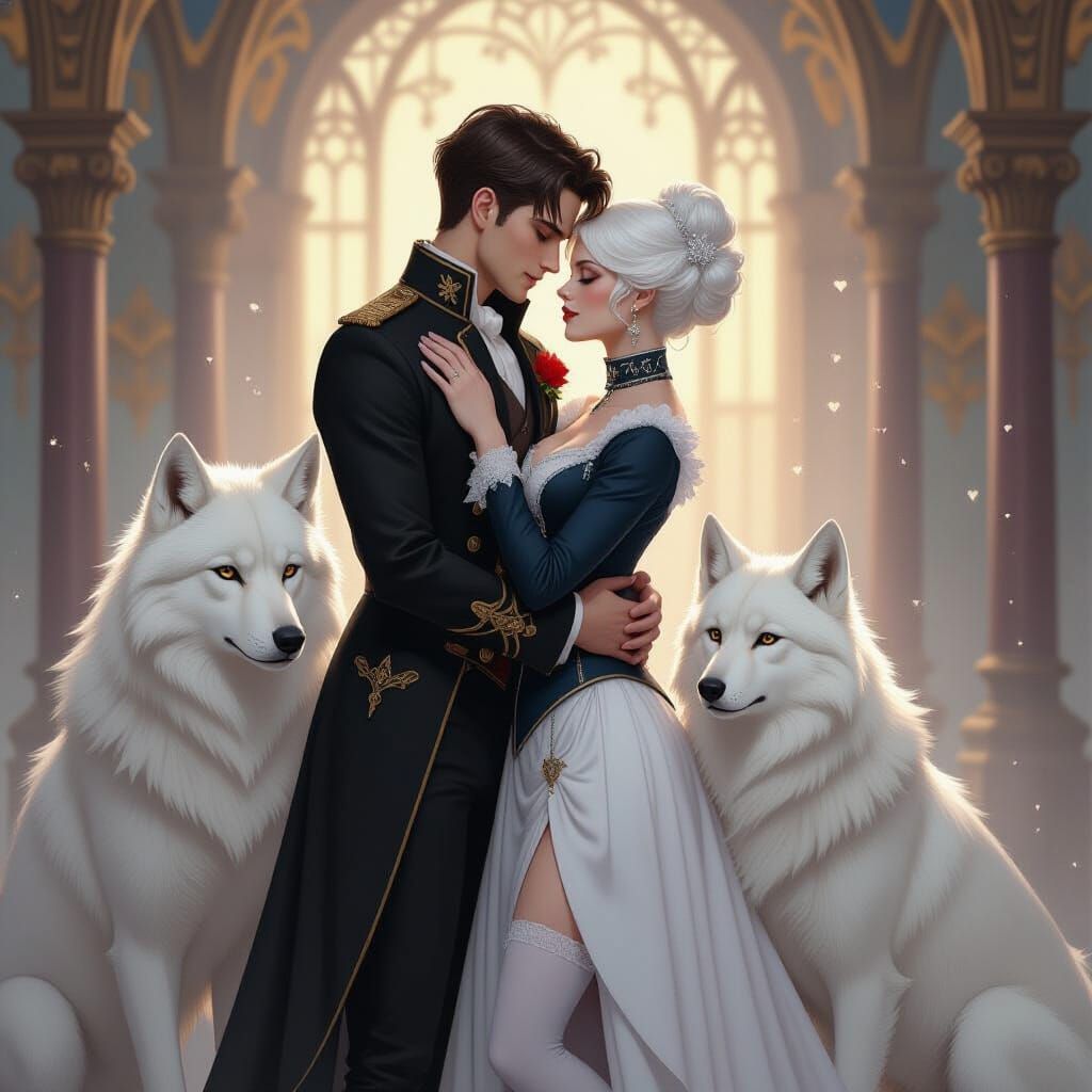Wolfie, Yuri, Alice and Blanca / Wolfie and Unicorn Prince