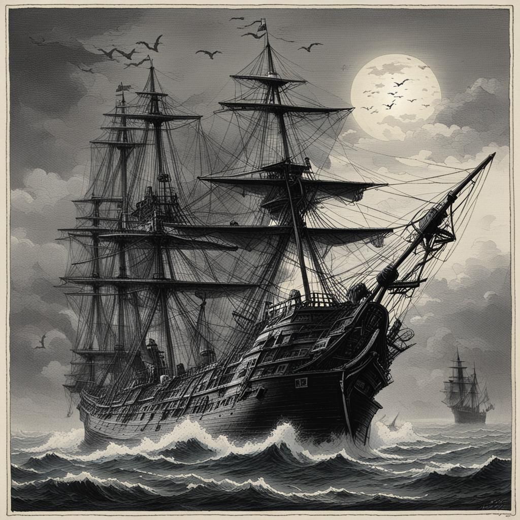 The Flying Dutchman Emerges from the Dark