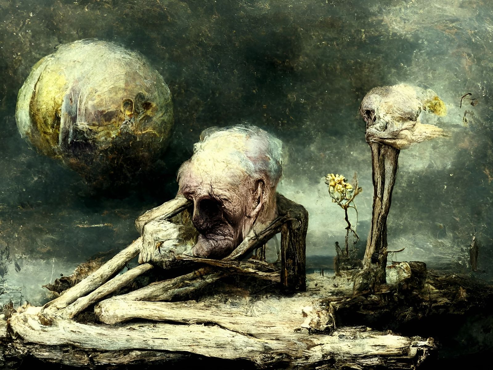 Bleak Impressionism: Inevitable Aging and Decline