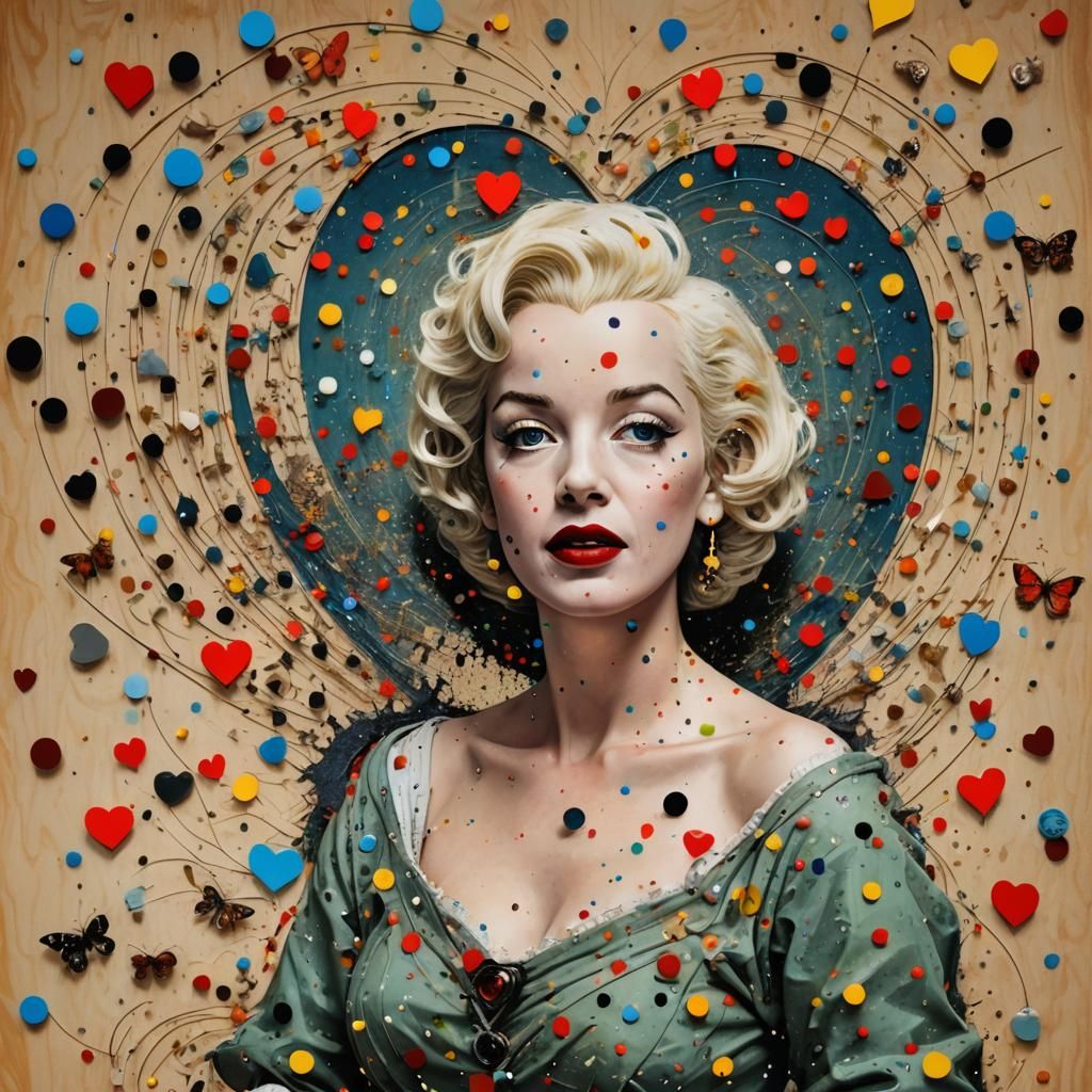 Surreal Detective Wall Art with Missing Posters