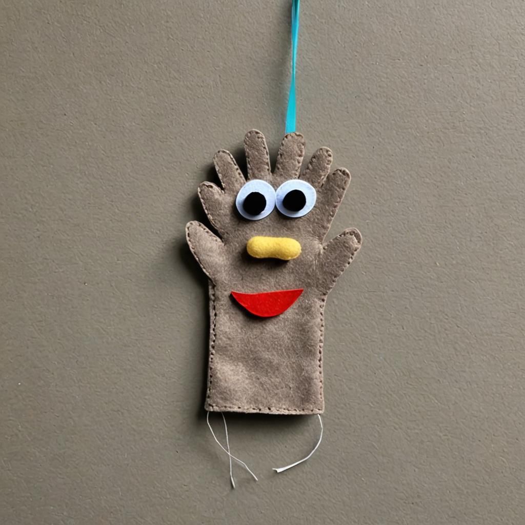 Simple Felt Glove Puppet Image