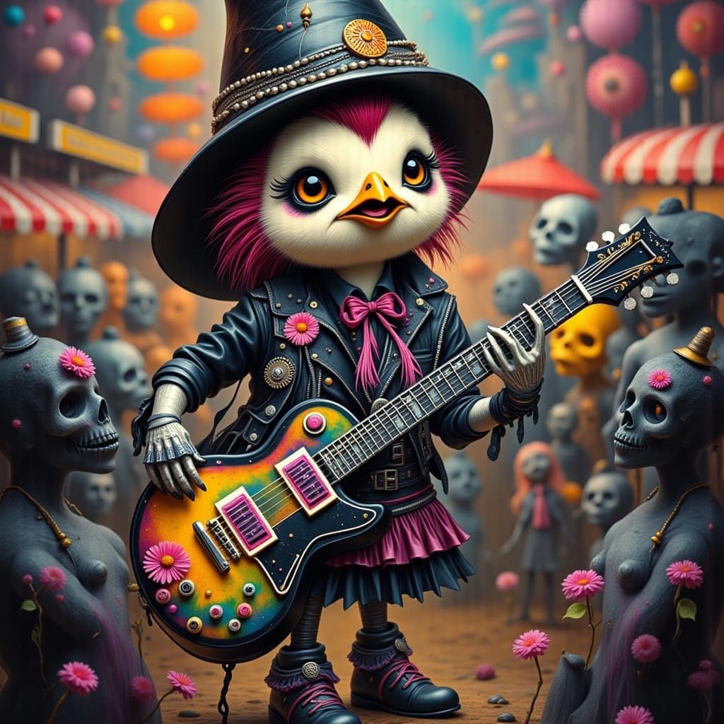 <lora:Punk Faith 2L:1.0> <lora:Death River:1.0> <lora:Random...