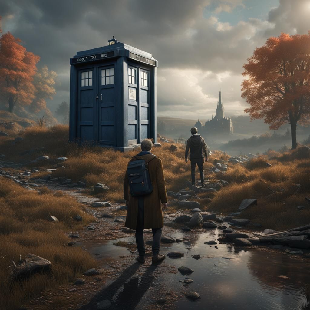 Doctor Who Visits DayZ: Fantasy Concept Art