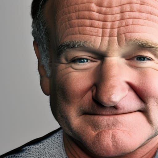 Robin Williams Portrait: A Digital Tribute
