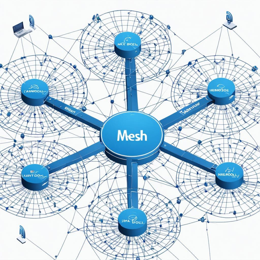 Mesh Network Topology Visualization