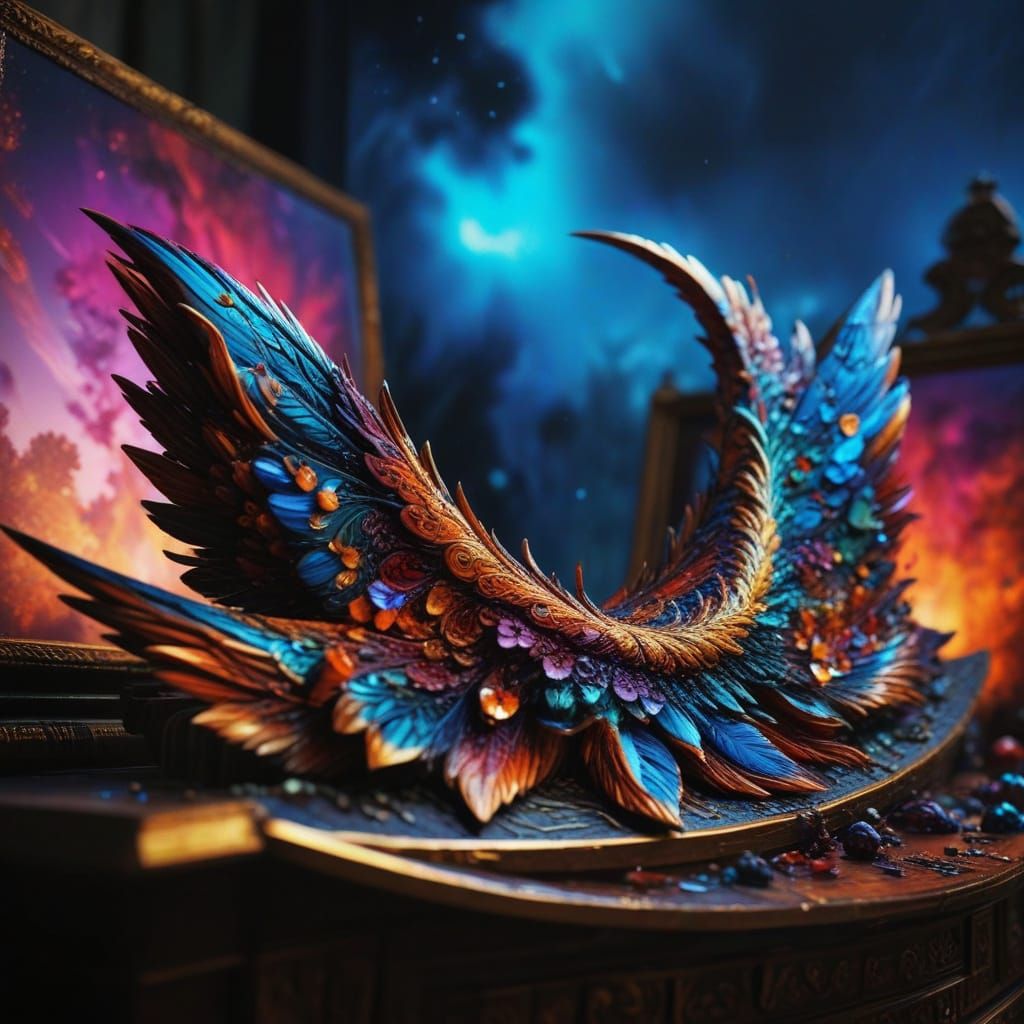 Vibrant Cinematic Masterpiece with Intricate Details