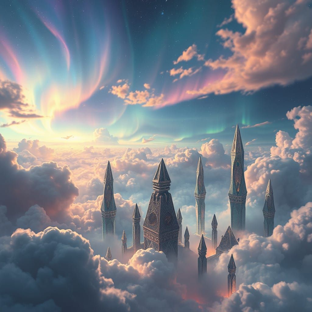 Ethereal Dreamscape of the Afterlife