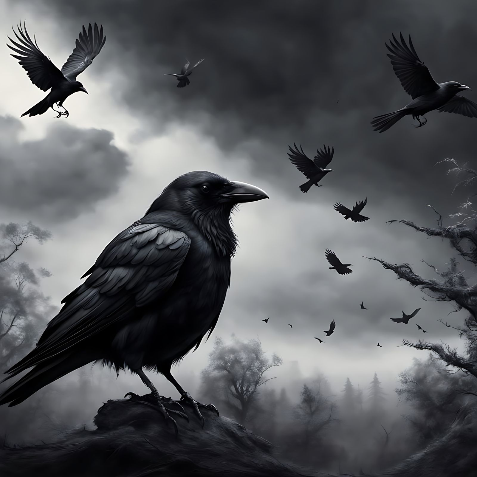 ‘Be like the crow’.