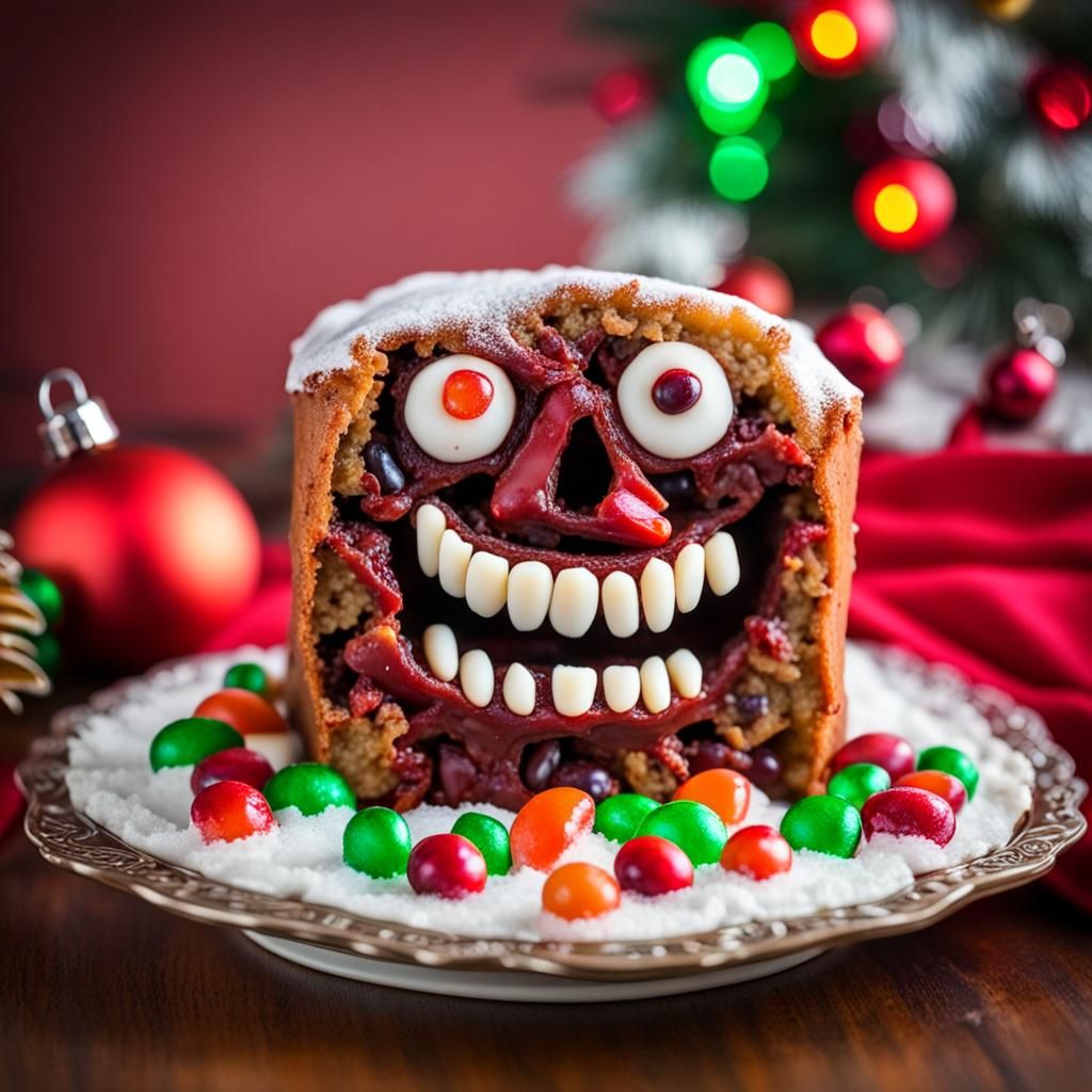 Freaky Christmas Fruitcake