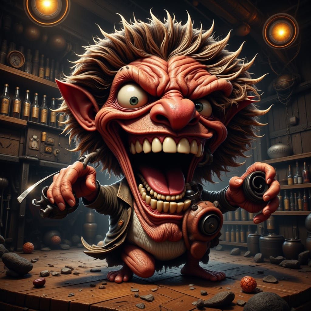 Angry Mushroom in Roaring Twenties Pub