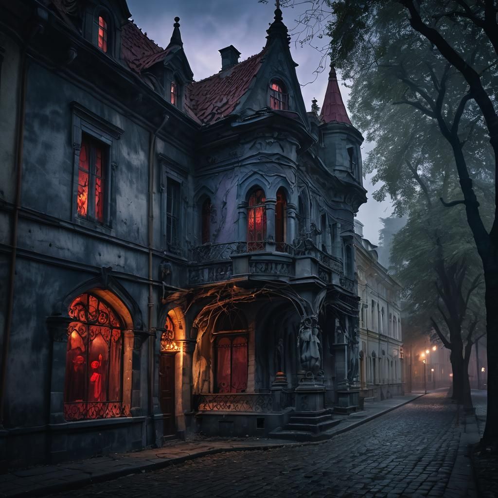 Haunted House in Budapest: Gothic Surrealism