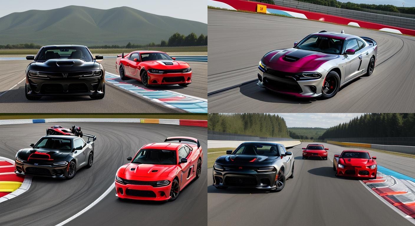 Dodge Charger vs Toyota Supra Drag Race Start